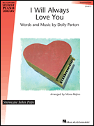 I Will Always Love You piano sheet music cover